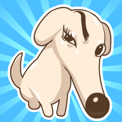 Borzoi Long Nose Dog Running