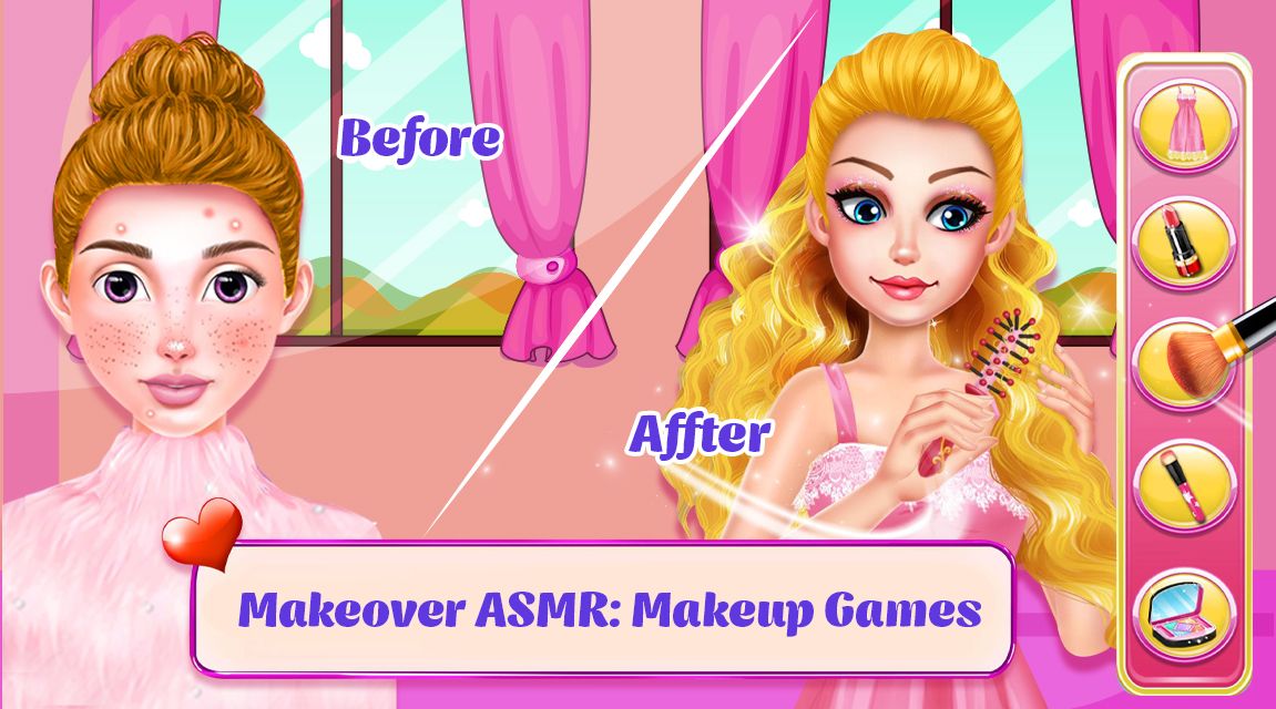 Makeover ASMR Makeup Games